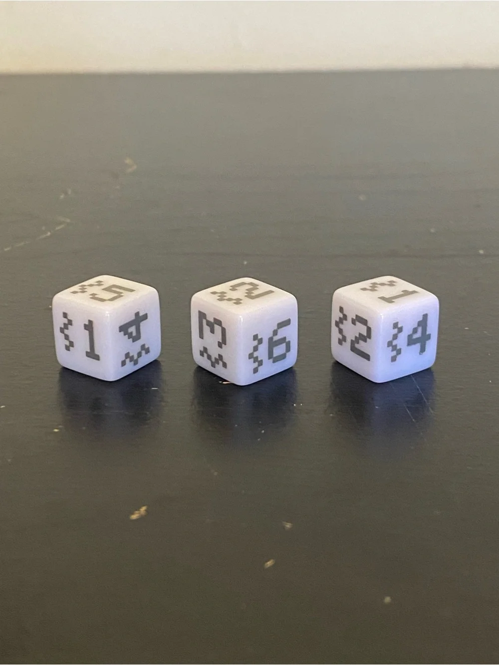 Turn One Gaming Supplies Space Invaders Dice Game ~ 3 Laser Dice ONLY